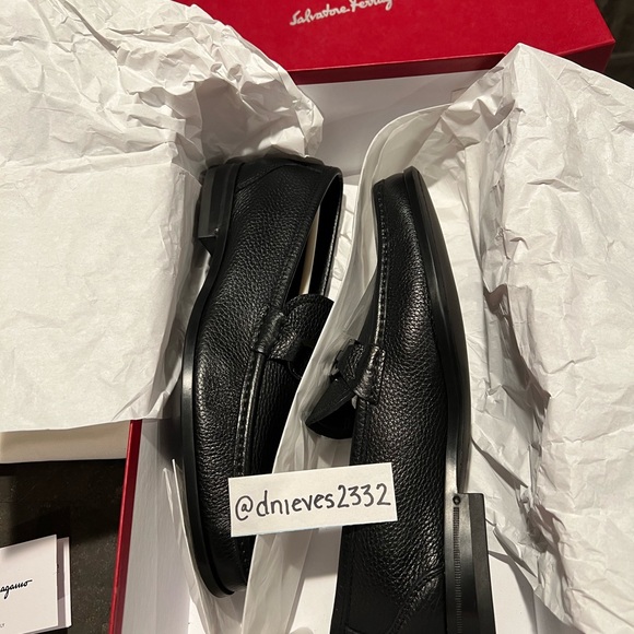 Salvatore Ferragamo Grandioso Bit Loafer Nero Leather Shoes Loafers main image 8